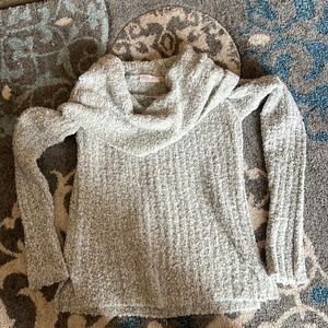 Cowl neck like cozy sweater
